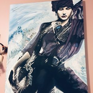 Hand painted, Beautiful piece of artwork